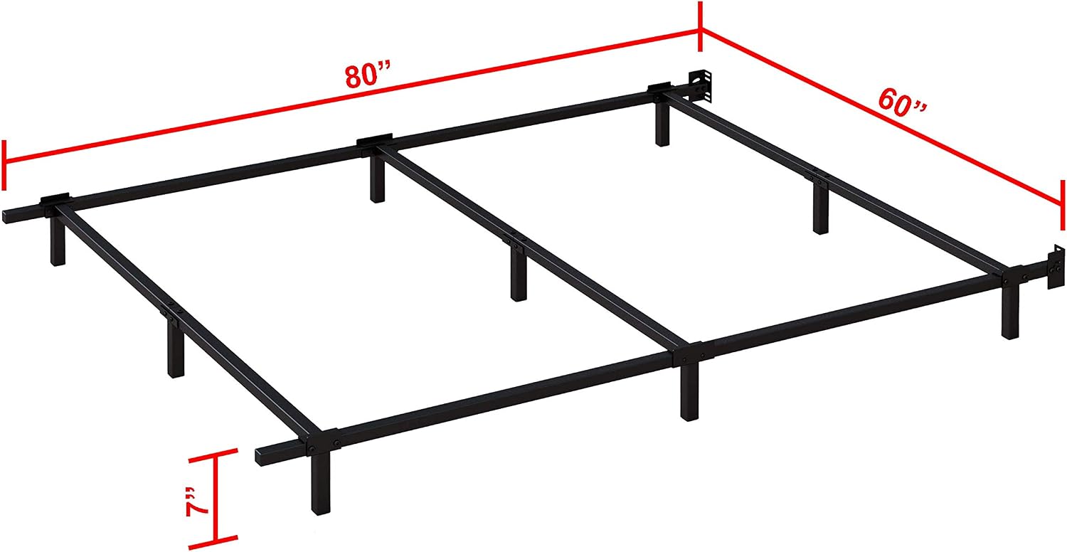 Simple Houseware Stable Bed Frame, Queen