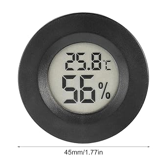 Digital Hygrometer Temperature Gauge Digital Thermoscope Hygrometer
