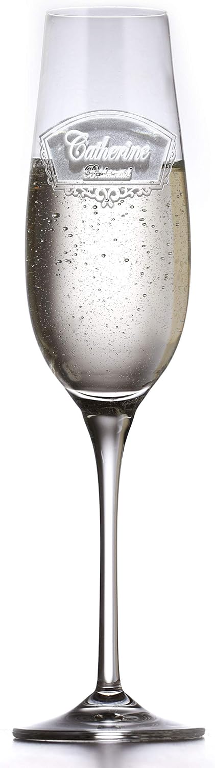Engraved Crystal Bridesmaid Toasting Glass (Set Of 4)