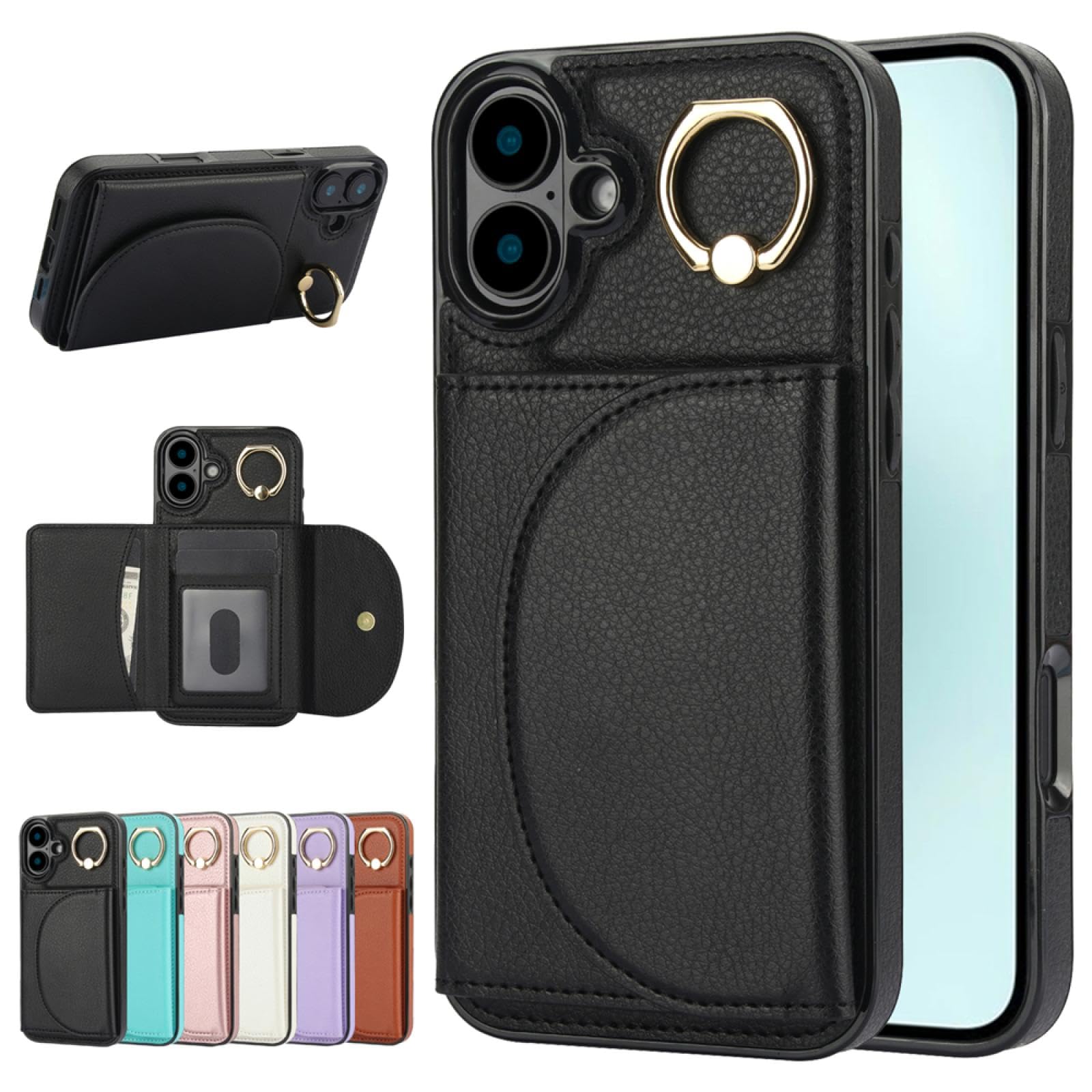 Amazon.co.jp: RNOZX iPhone 14Pro Max用 レザー フィンガーリング