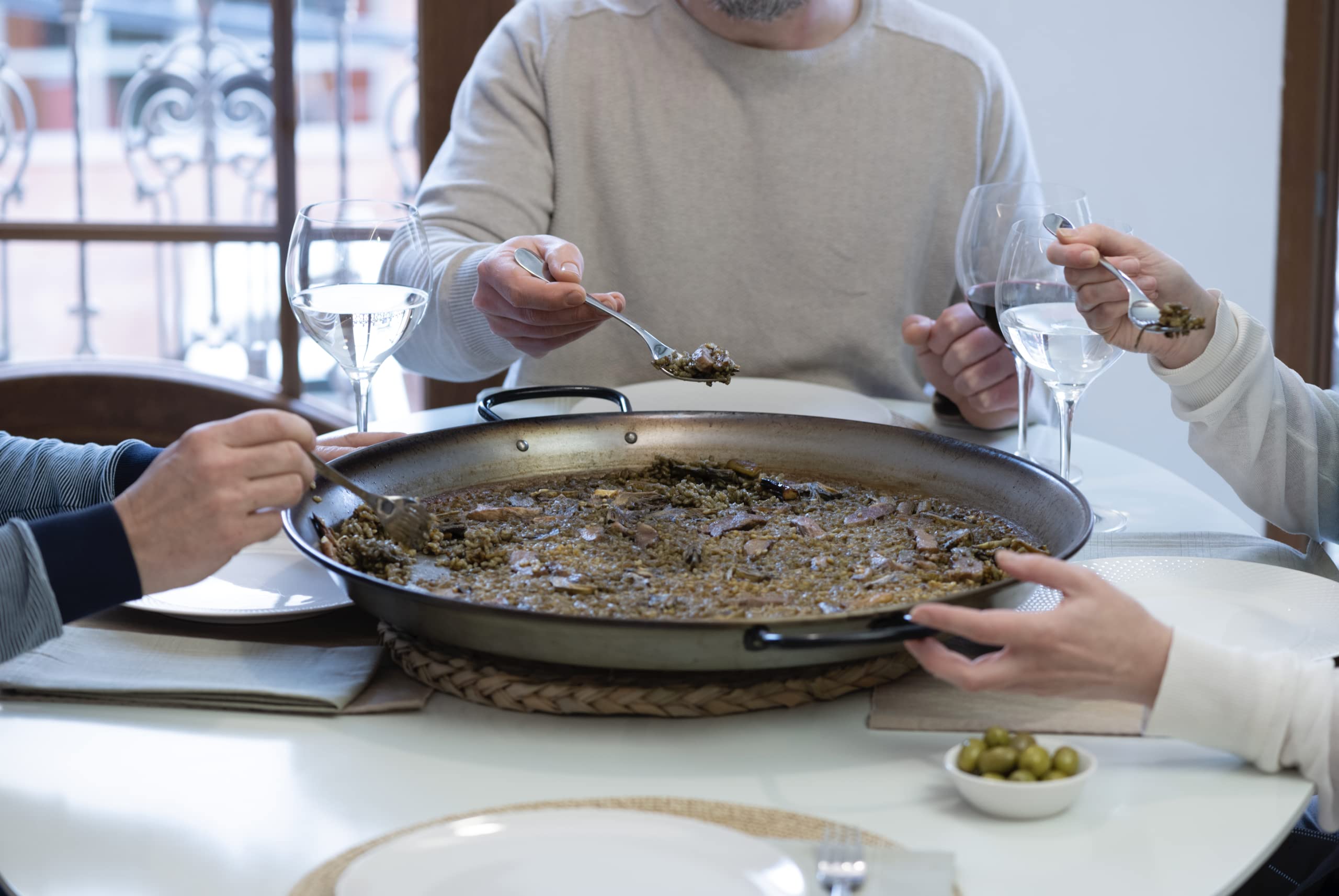 Paellissimo - Arroz Albufera Categoría Extra para Paella | Ideal para Arroz a Banda y Paella Valenciana (3 Paquetes de 1KG)