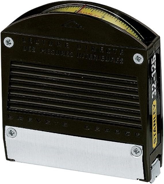 Stanley 1-32-125"Panoramic" Tape Measure, Yellow/Black, 3 m/12.7 mm