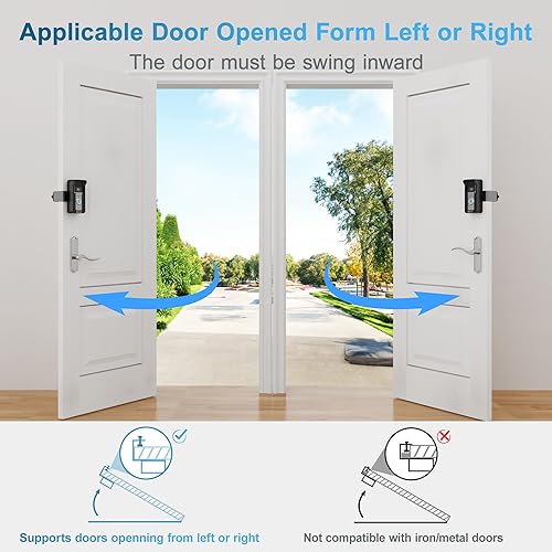 Miniatura 5 de Soporte de timbre de video antirrobo para timbre de puerta inalámbrico para timbres de puerta inalámbricos 4321(versión 2020), soporte ajustable,