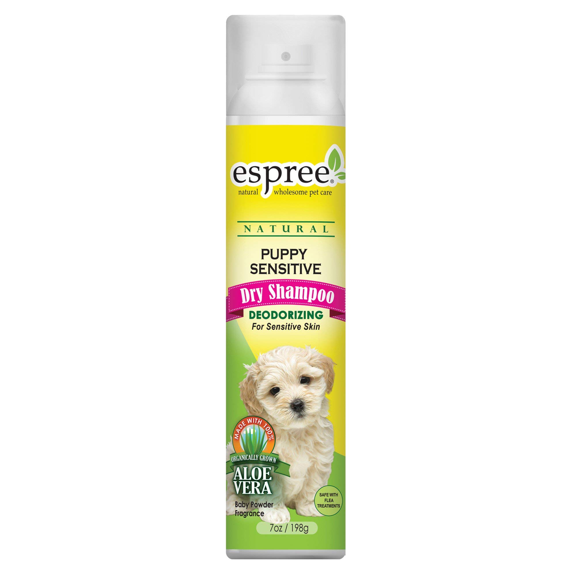 EspreePuppy Gentle Aloe Dry Shampoo, 7 fl. oz., .5 LB, Pink