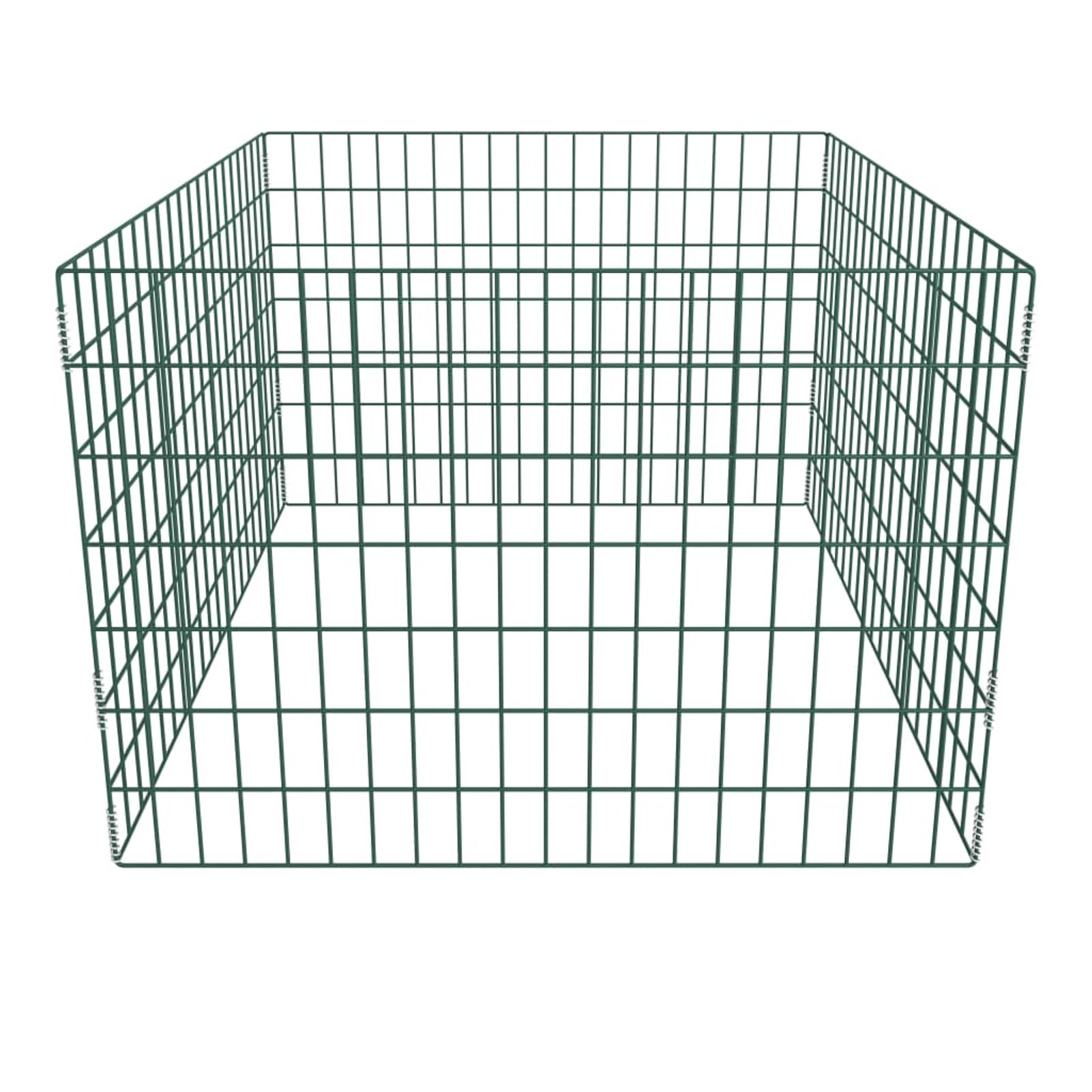 Gecheer Composteur de Jardin Pratique et Résistant - Collecte Facile des Déchets Organiques - Taille 100x100x70 cm