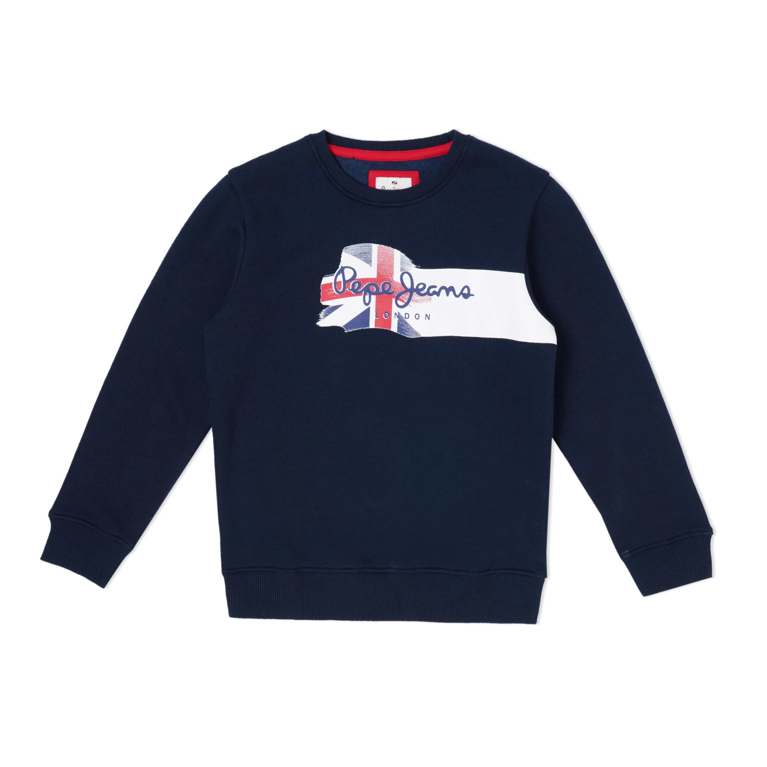 Pepe Jeans Boys Cotton Blend Crew Neck Sweatshirt-picture-11