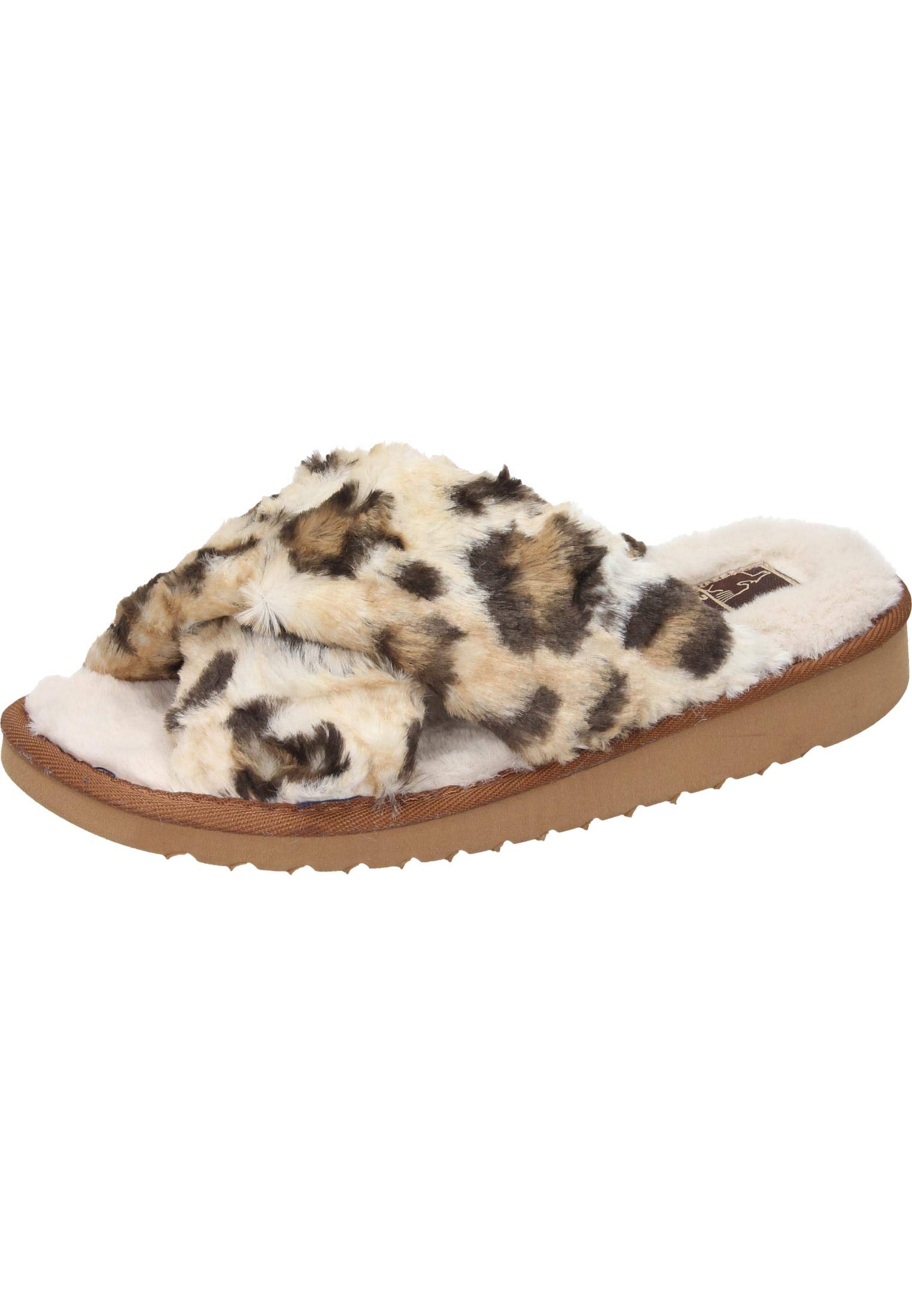 Comfortabel 320559, Pantuflas Mujer, Beige (Beige 8), 39 EU