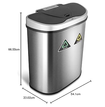 SEVENSTAR　TRASH CAN  VINTAGE SEVENSTAR TRASH CAN VINTAGE Nine Stars Stainless Steel