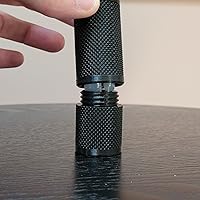 Vista 72 de Znet3D Eye Drop Vial Holder & Travel Carry Case - Securely Holds Three (3) Single-Use Vials - Screw-On Lid, Knurled Pattern - Keep Vials Safe & Silk