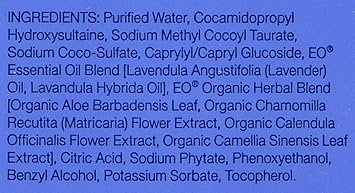 EO Sulfate-Free Moisturizing Hand Soap, French Lavender, 12 Oz, 3 Count