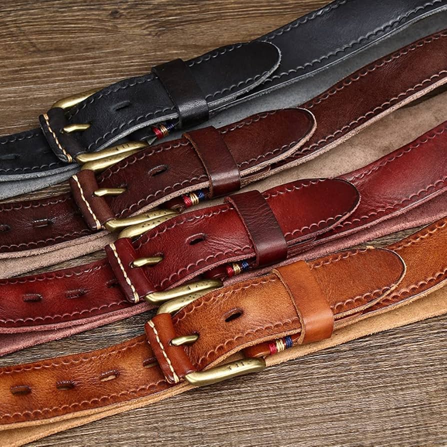 C*s様 MasterHand 本革ベルト100cm ブラウン 真鍮バックル ヴ C*s