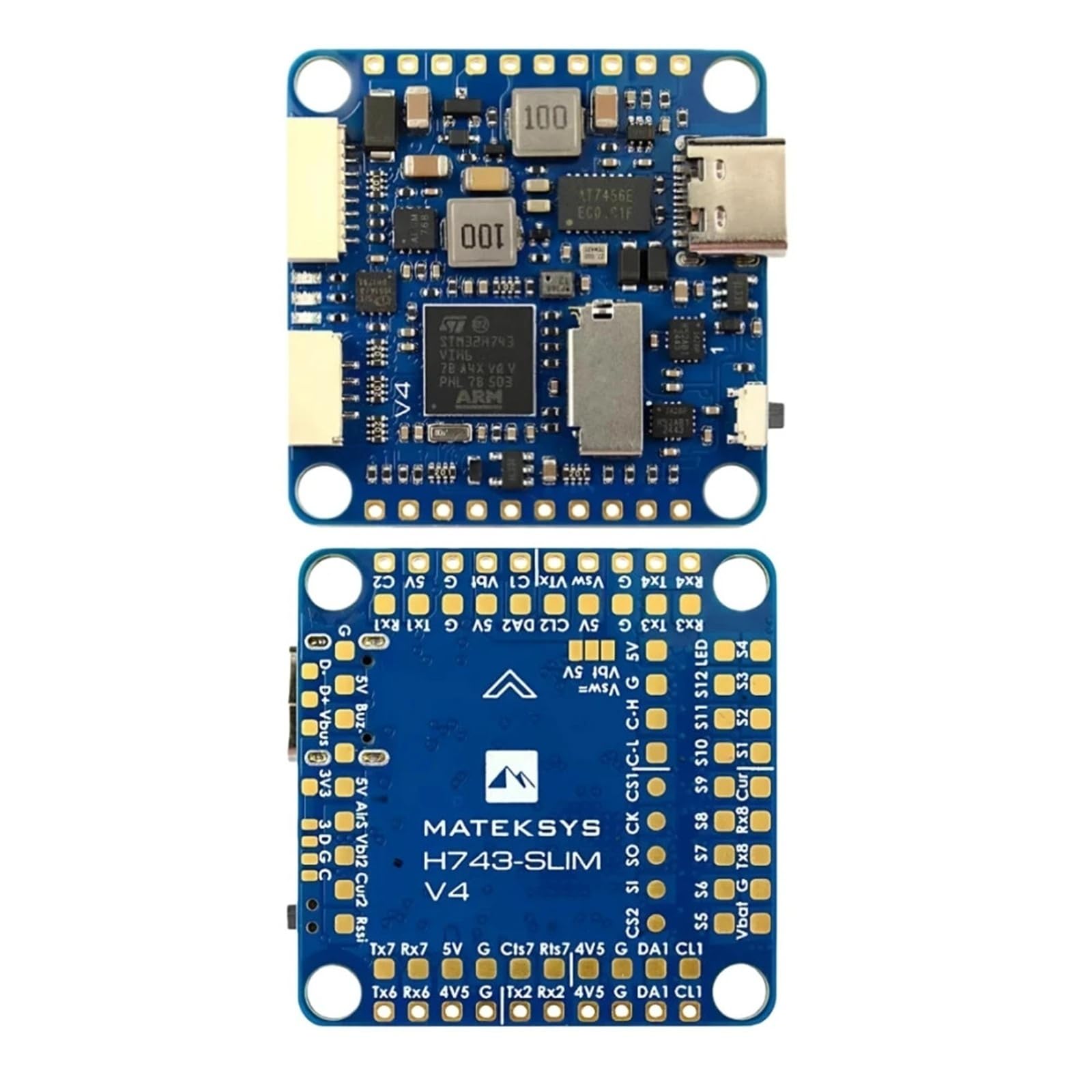 Original for Matek Mateksys H743 SLIM V4 Flight Controller for FPV RC Modell Multicopter