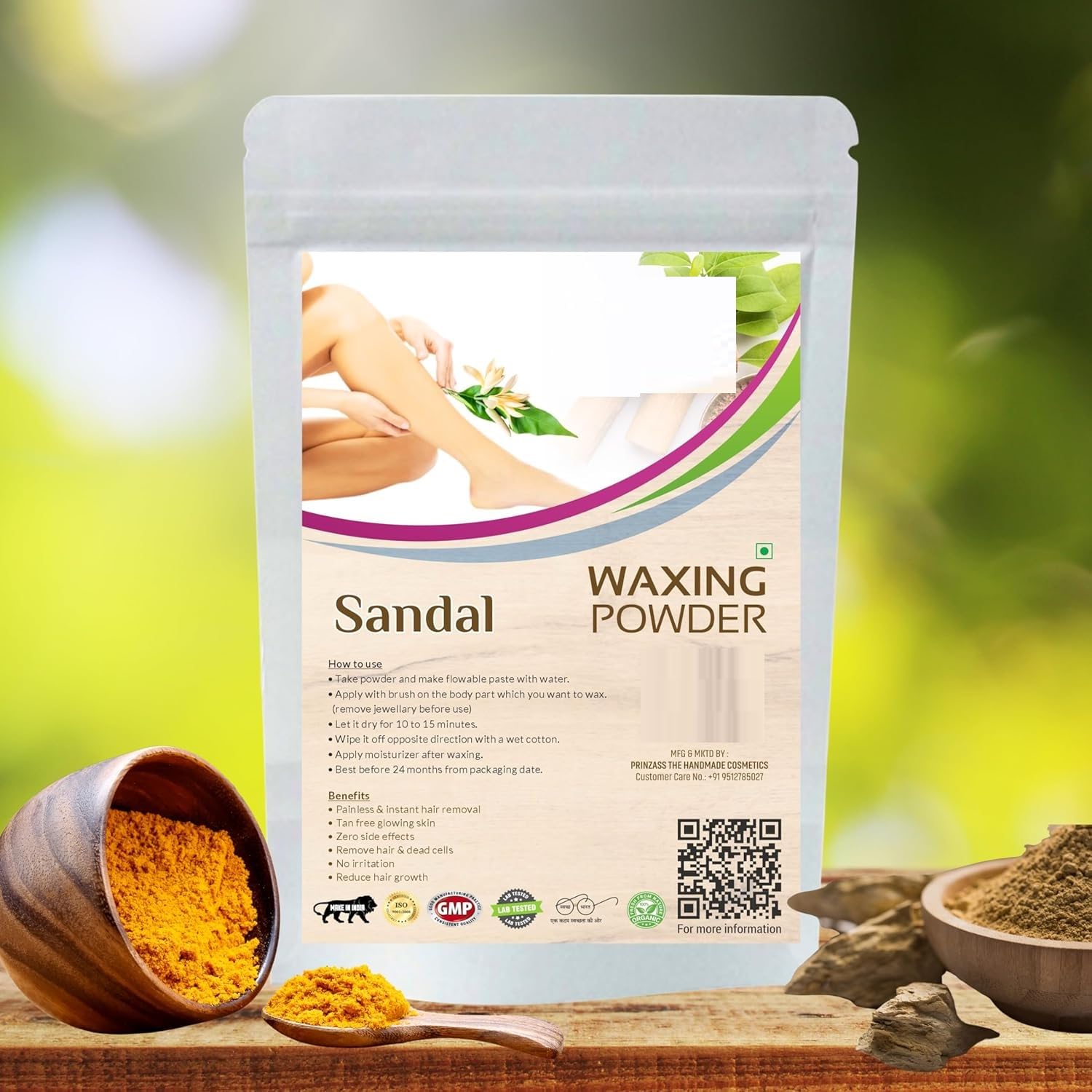 TV Sandal Hair Removal Powder for Smooth Hair Removal | Wax For Women & Men |Suitable For All Type Of Skin and Hairs | Wax powder for women |100 Gram