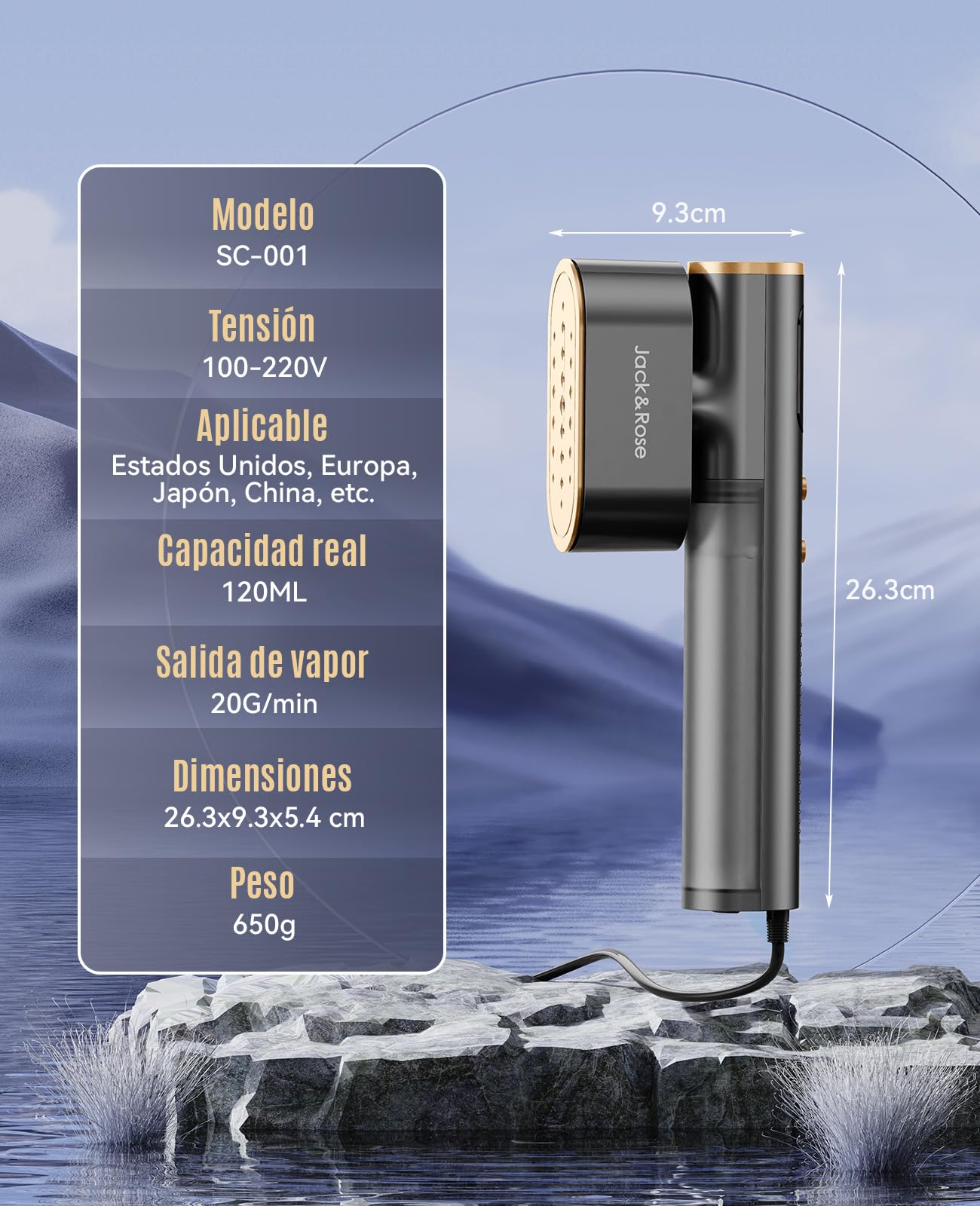 Travel Steamer - Compact & Portable -7