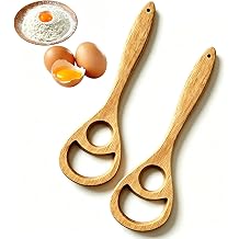 Danish Dough Whisk 2 Pack, Wooden Dough Whisk for Sourdough Bread