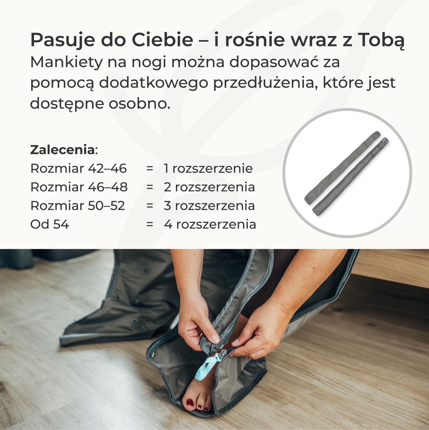 Venen Engel 4 podstawowe mankiety na nogi, 4 komory powietrzne, 1 program do masażu w celu zmniejszenia cellulitu, urządzenie do masażu nóg, wspomaga krążenie krwi