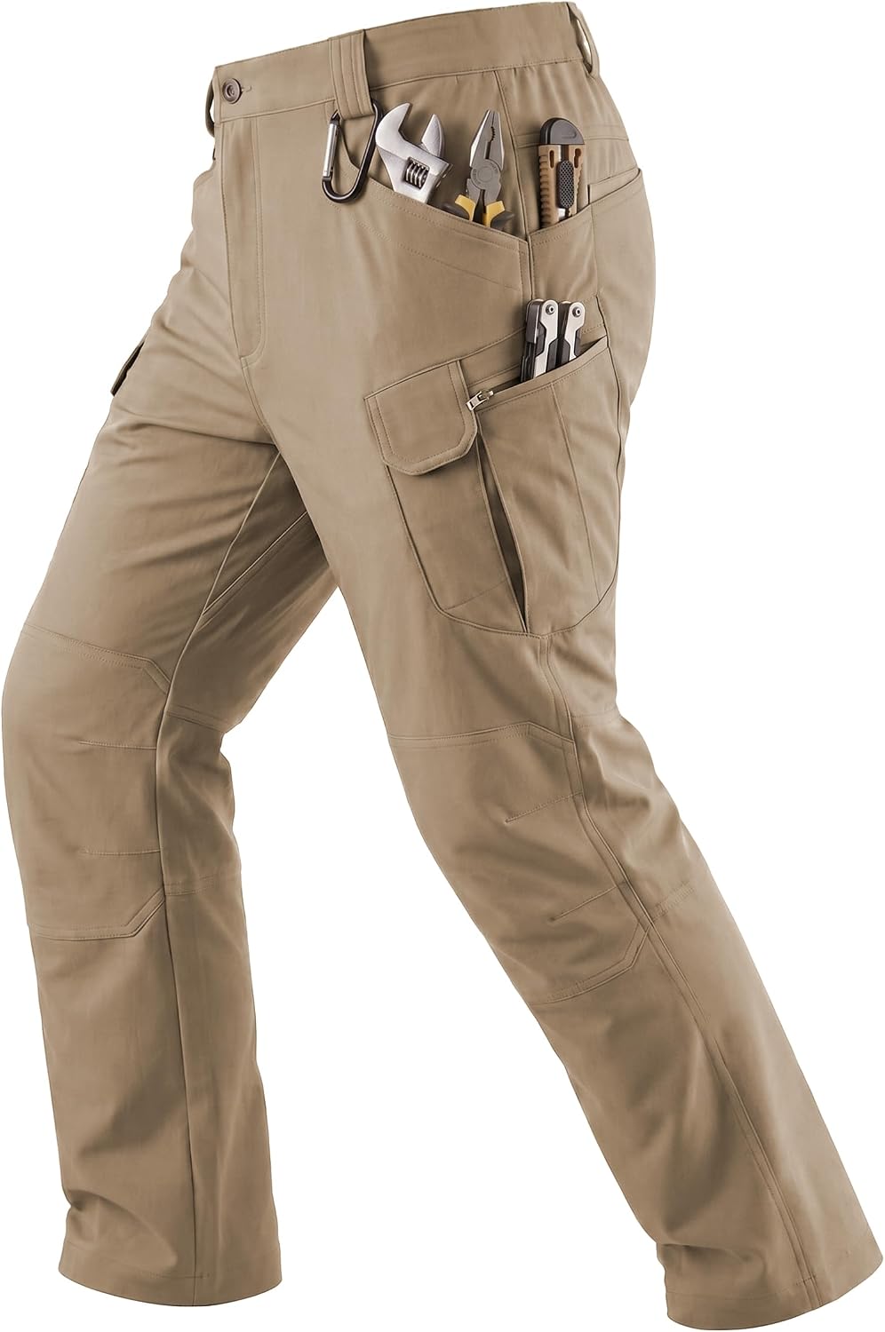 Men's Tactical Work Pants Ripstop Hiking Cargo Pants