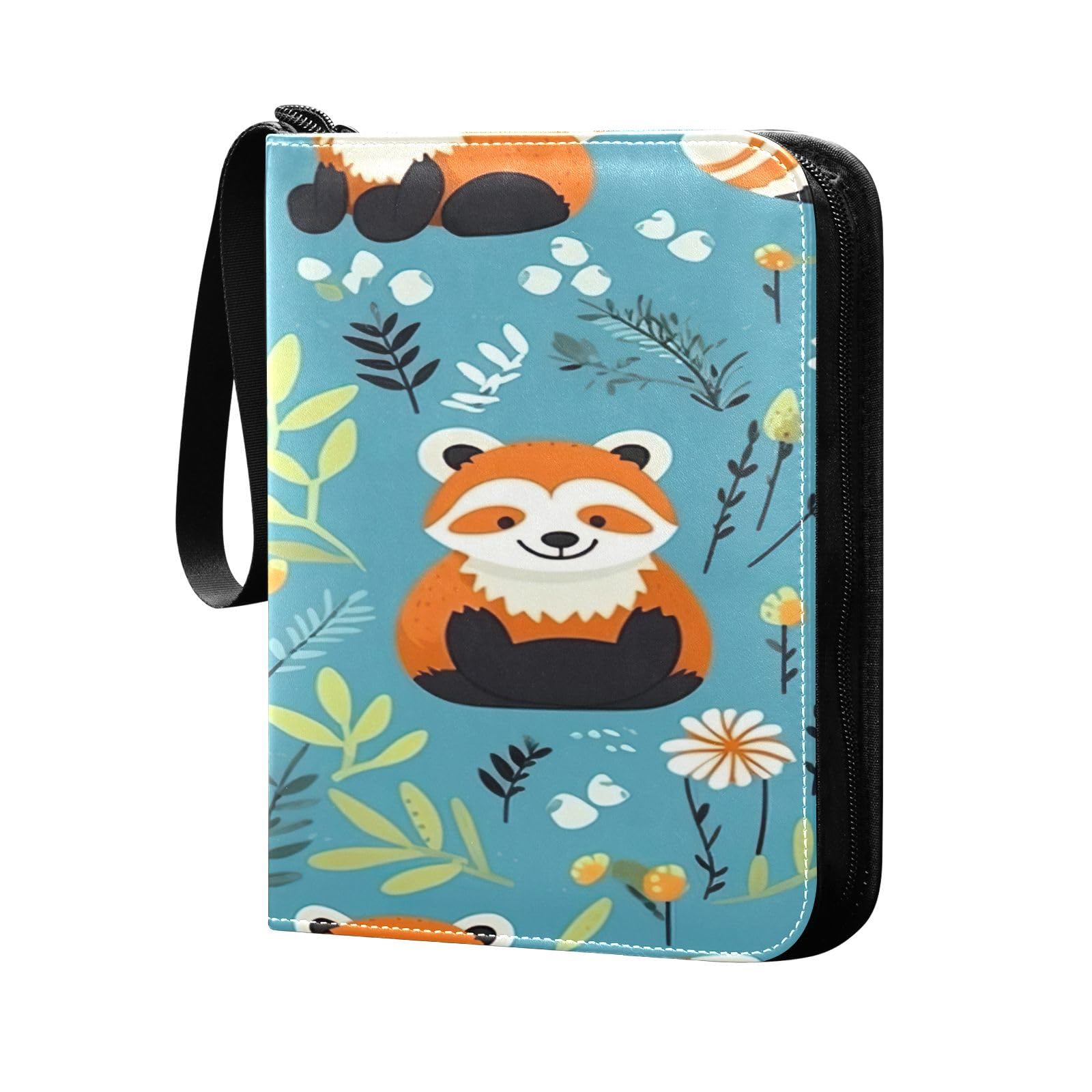 Amazon.com: Haskirky Cute Panda Collectible Trading Card Albums,4-Pocket  Card Binder with 50 Removable Sleeves with Zipper Game Card Collection  Binder Album Holder : Toys & Games