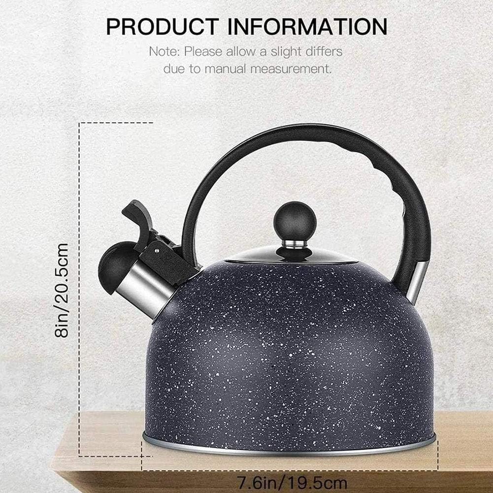Tea Kettle Whistling Tea Kettle Modern Whistling Tea Pot for Stainless Steel Teapots