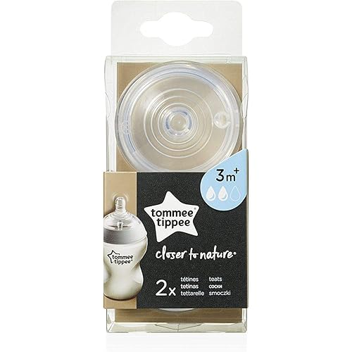 Tommee Tippee Nipples, 6 Count, Medium Flow