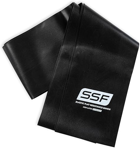 Serious Steel Fitness Bandas de resistencia planas para entrenamiento y ejercicio de fuerza superior e inferior del cuerpo. (bandas de ejercicio de