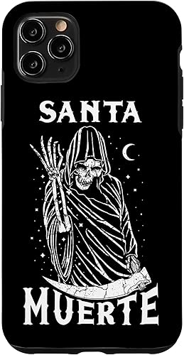 Miniatura 1 de Carcasa para iPhone 11 Pro Max Santa Muerte Calavera Esqueleto México