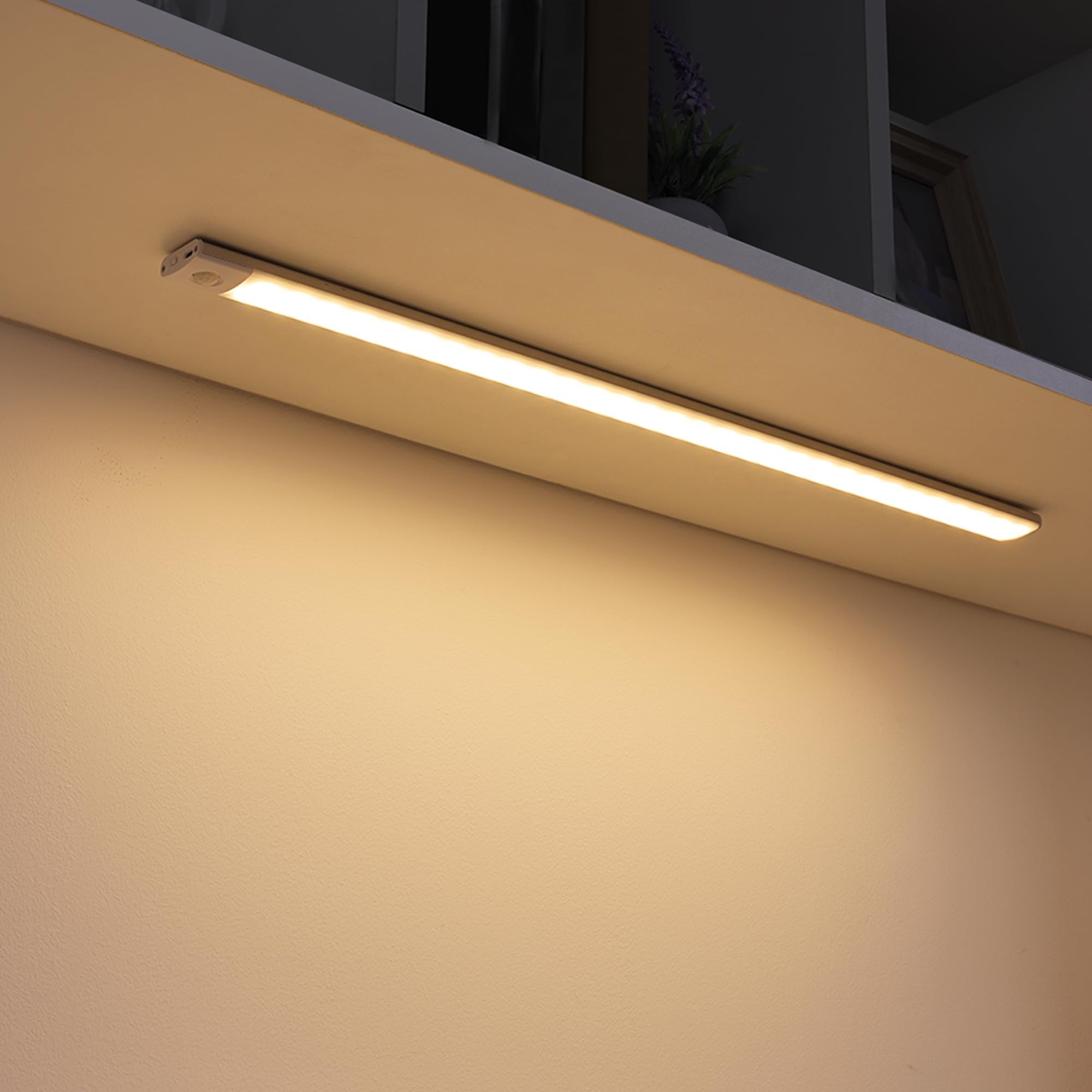 Under Cabinet Kitchen Lights, 40cm Motion Sensor Lights Indoor for ...