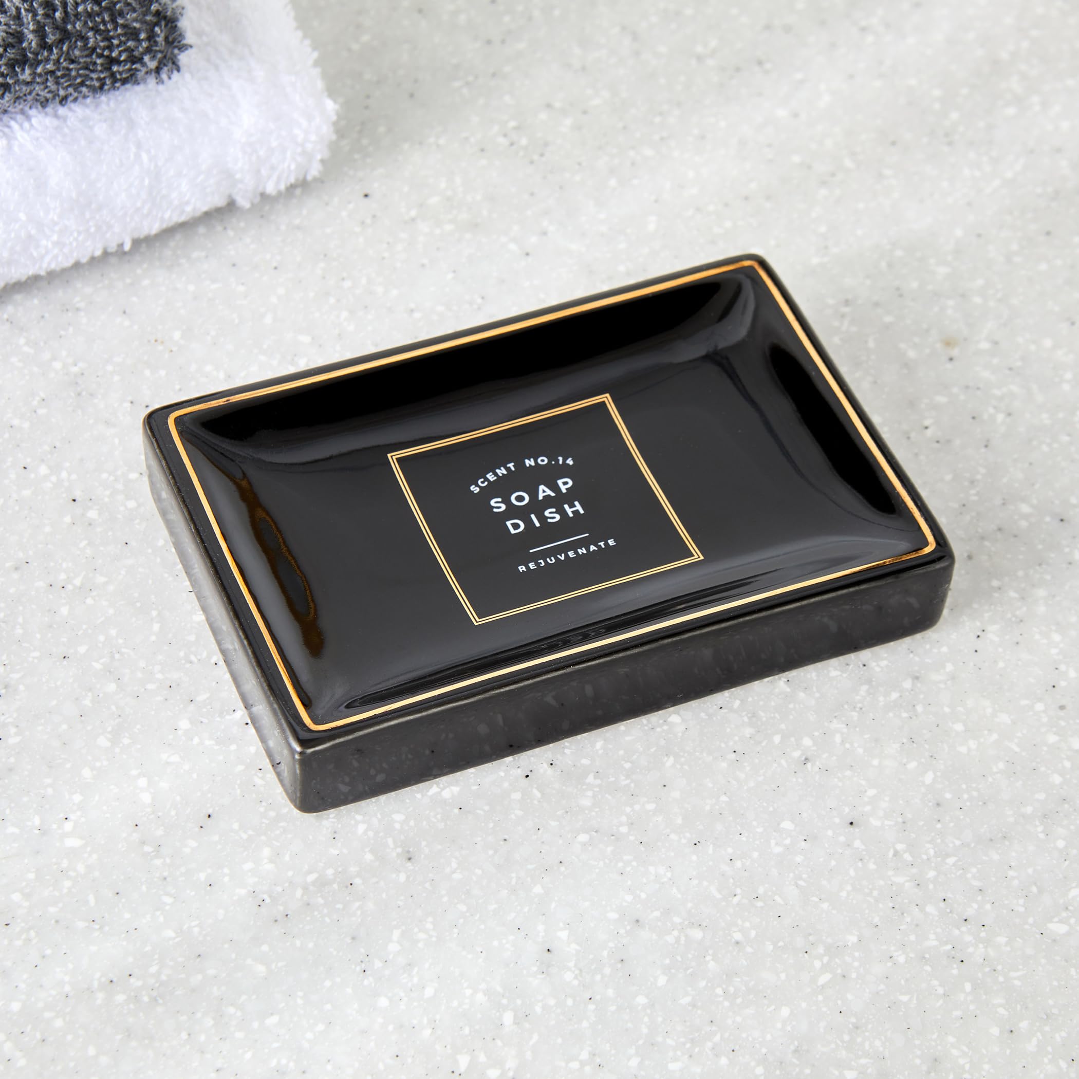 Home Centre Aubree Della Ceramic Printed Soap Dish, Black (B0CBL1KT87) Amazon Price History, Amazon Price Tracker