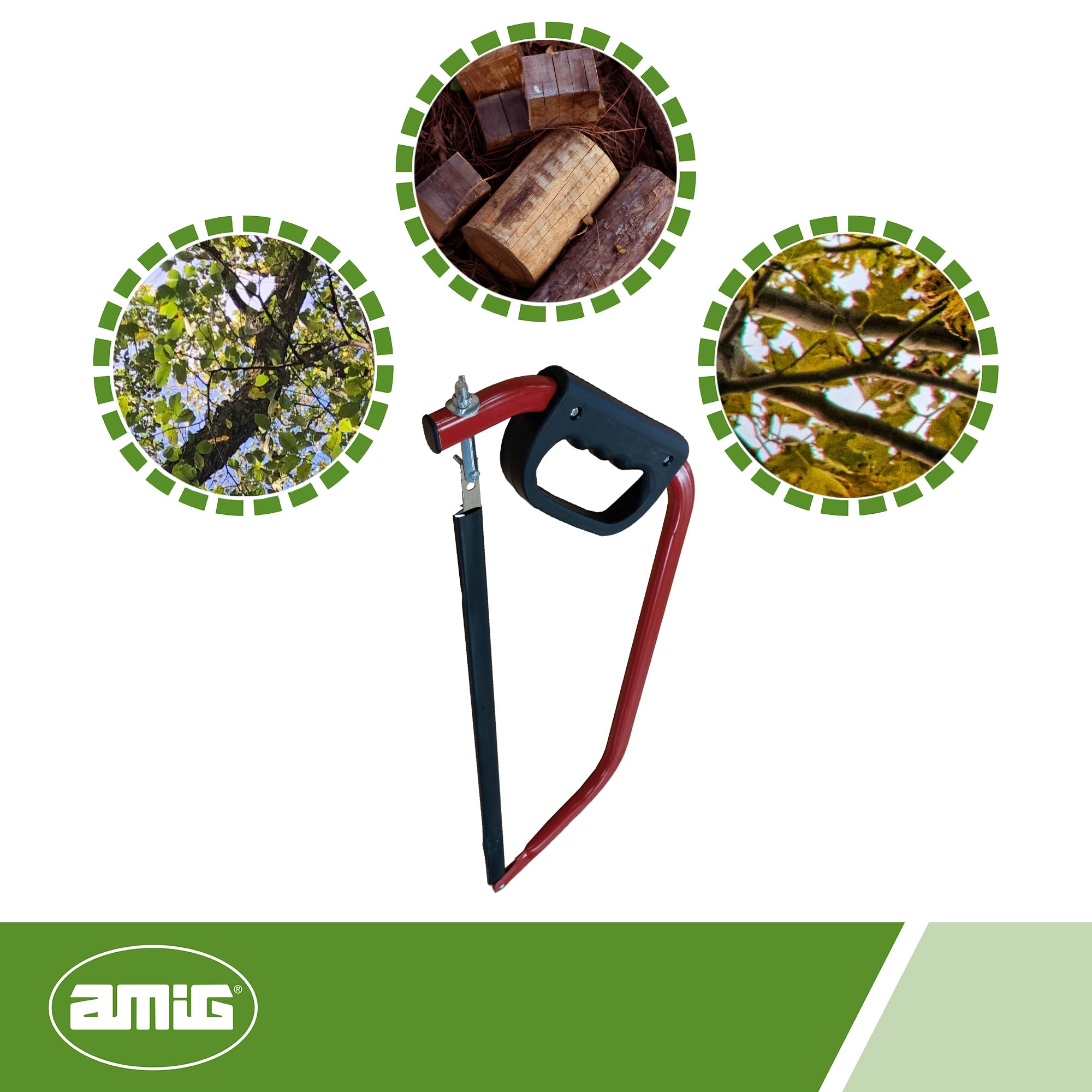 Amig - Bow Saw, Red - Image 3
