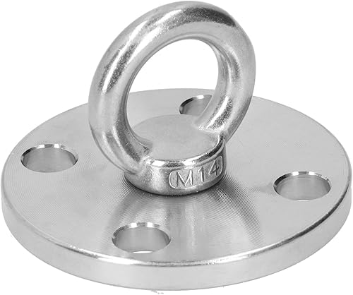 Miniatura 3 de Colgadores de columpio resistentes, gancho colgante de hamaca de capacidad de 1100 libras, juego de ganchos de fijación de columpio de acero