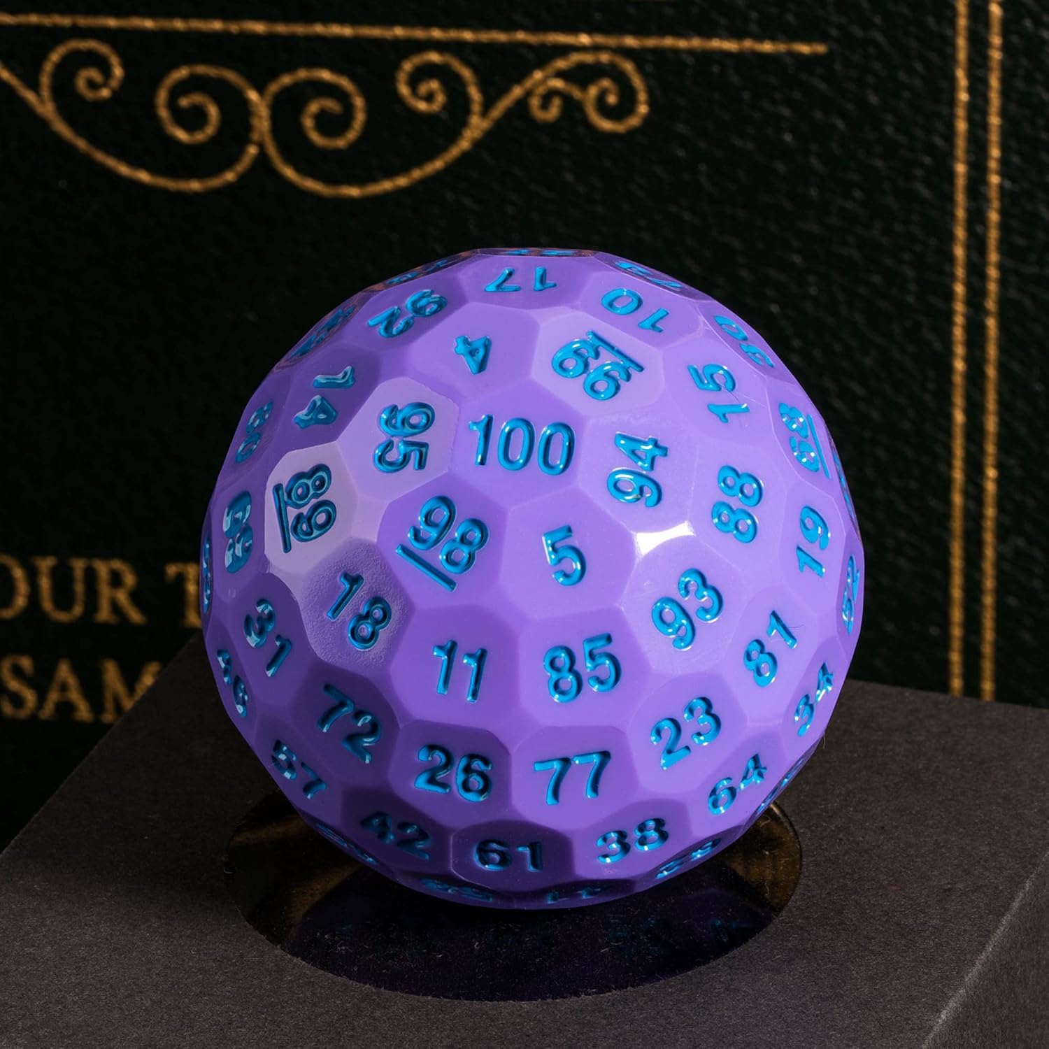 Upgraded D100 Dice, Single 100 Sided Polyhedral Dice 50mm D100 Die image 4