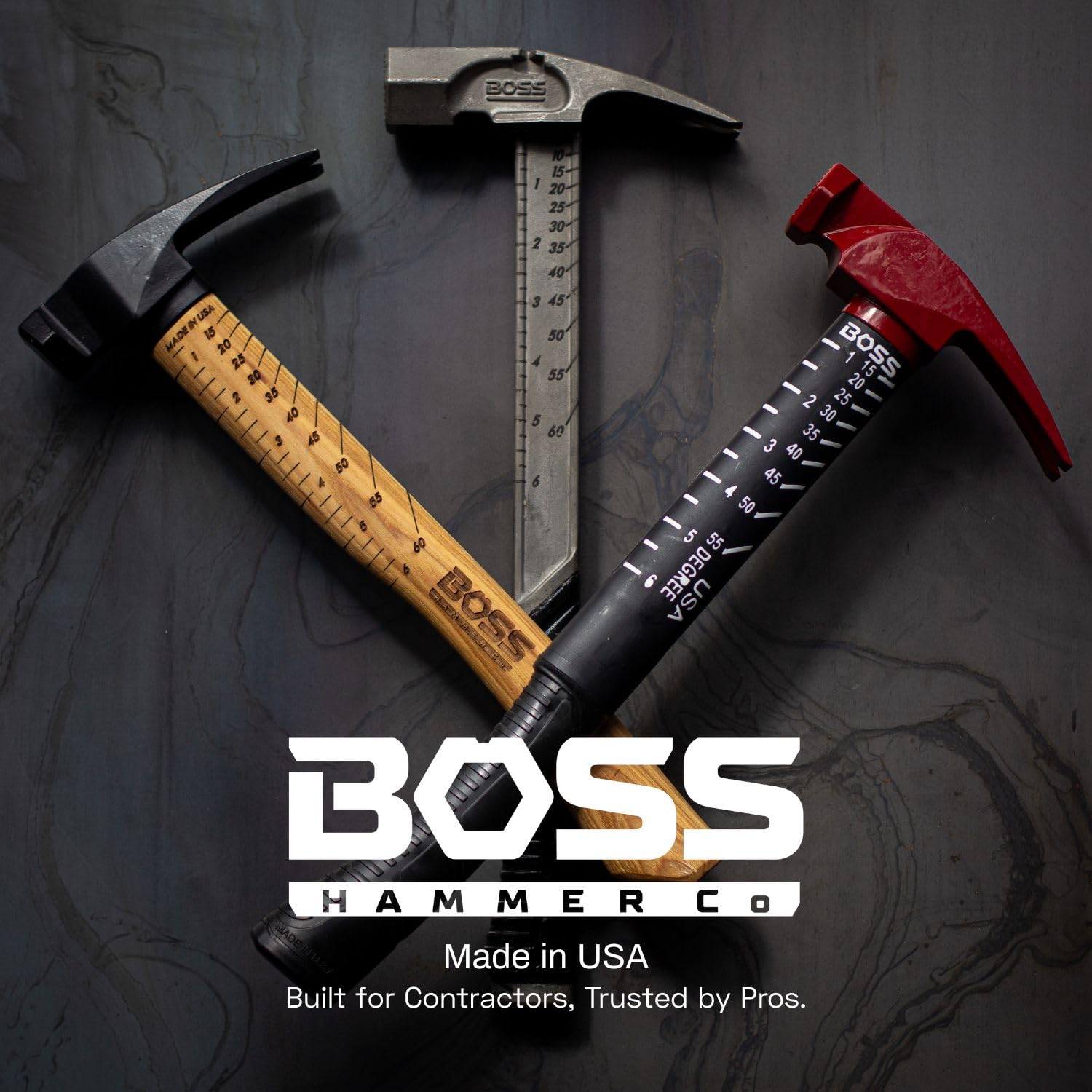 Boss Hammer 18.25 Inch Replacement Handle - Hand-Selected American