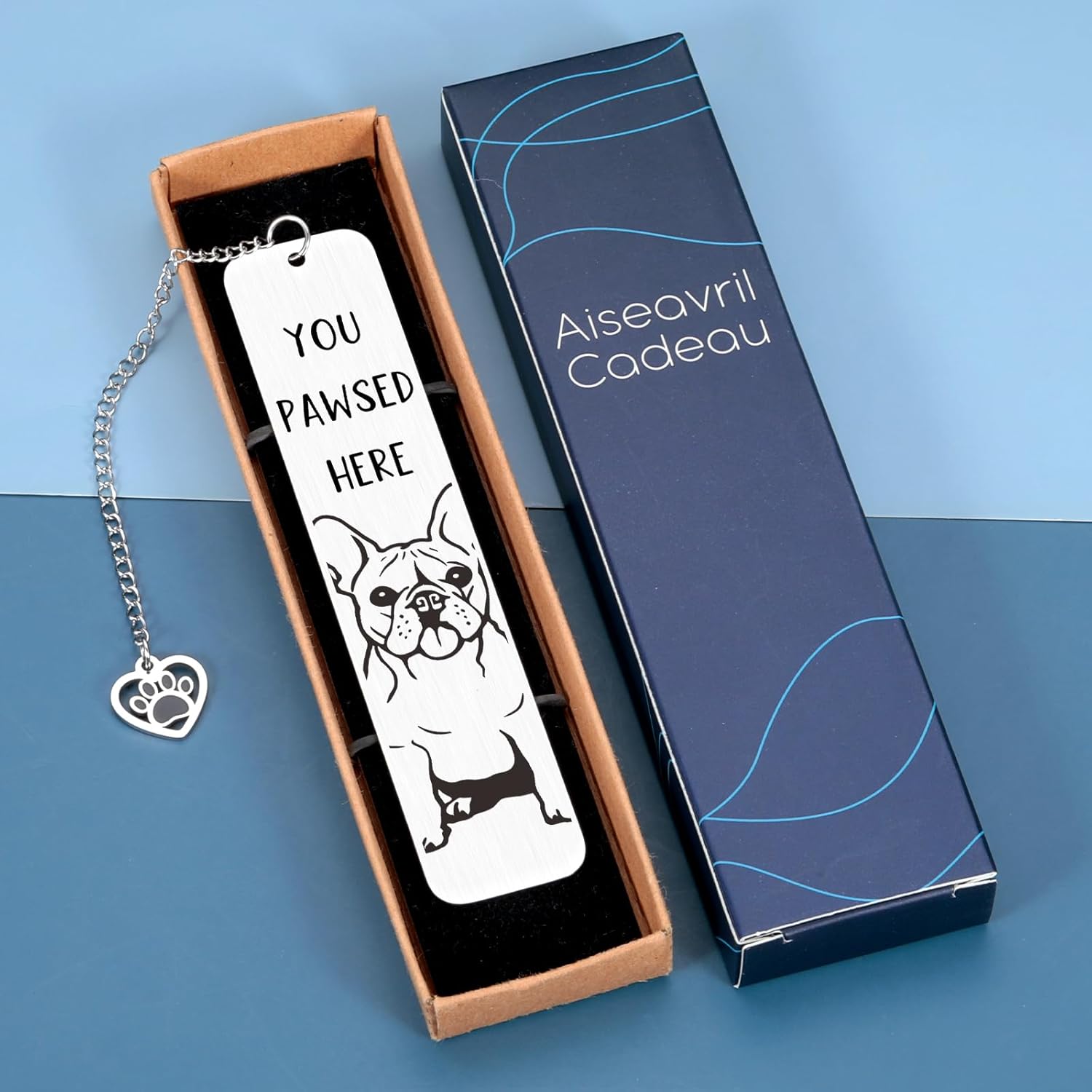 French Bulldog Gifts for Women Dog Lovers, Dog Lovers Gifts for Women, Dog Mom Gifts for Women, Cute Dog Bookmarks Book Club Gifts for Readers Book Lovers Women Men, Book Marks for Reading Women Men - Image 7