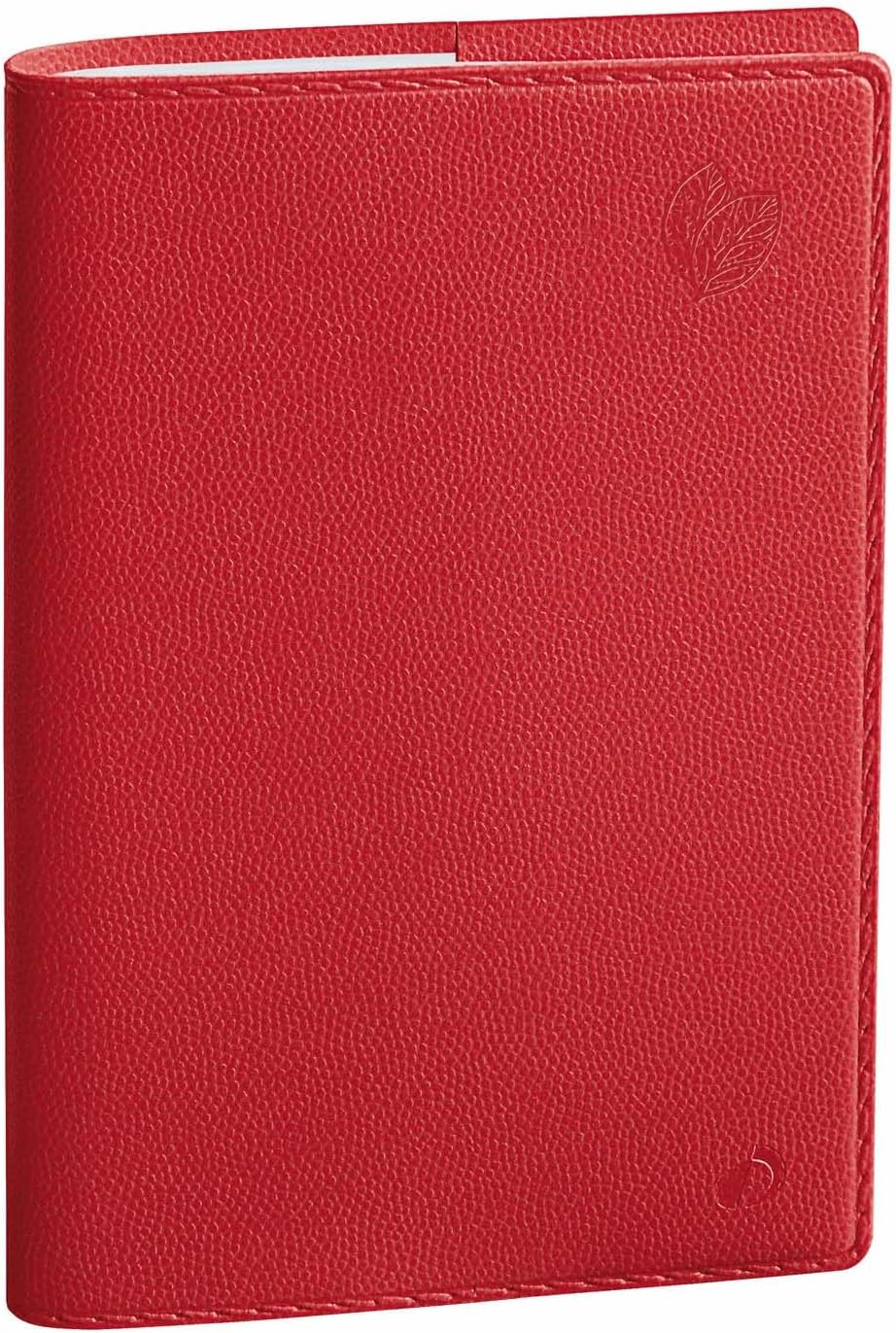 Quo Vadis - Collection: Equology Recycled Hiking - Calendar Year Diary - Weekly - 9 x 12.5 cm - Multilingual Edition - 13 Months December-December - Cherry Red - Year 2023