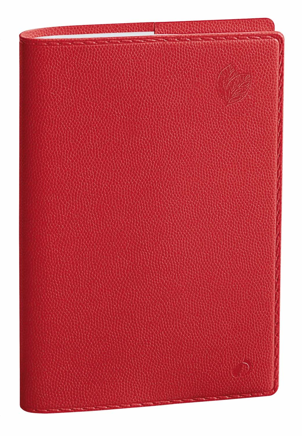 Quo Vadis - Collection: Equology President Recycled - Calendar Year Diary - Weekly - 21 x 27 cm - Multilingual Edition - 13 Months December-December - Cherry Red - Year 2023
