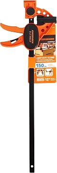 Jorgensen 33612 E-Z HOLD 12-Inch Light Duty Expandable Clamp
