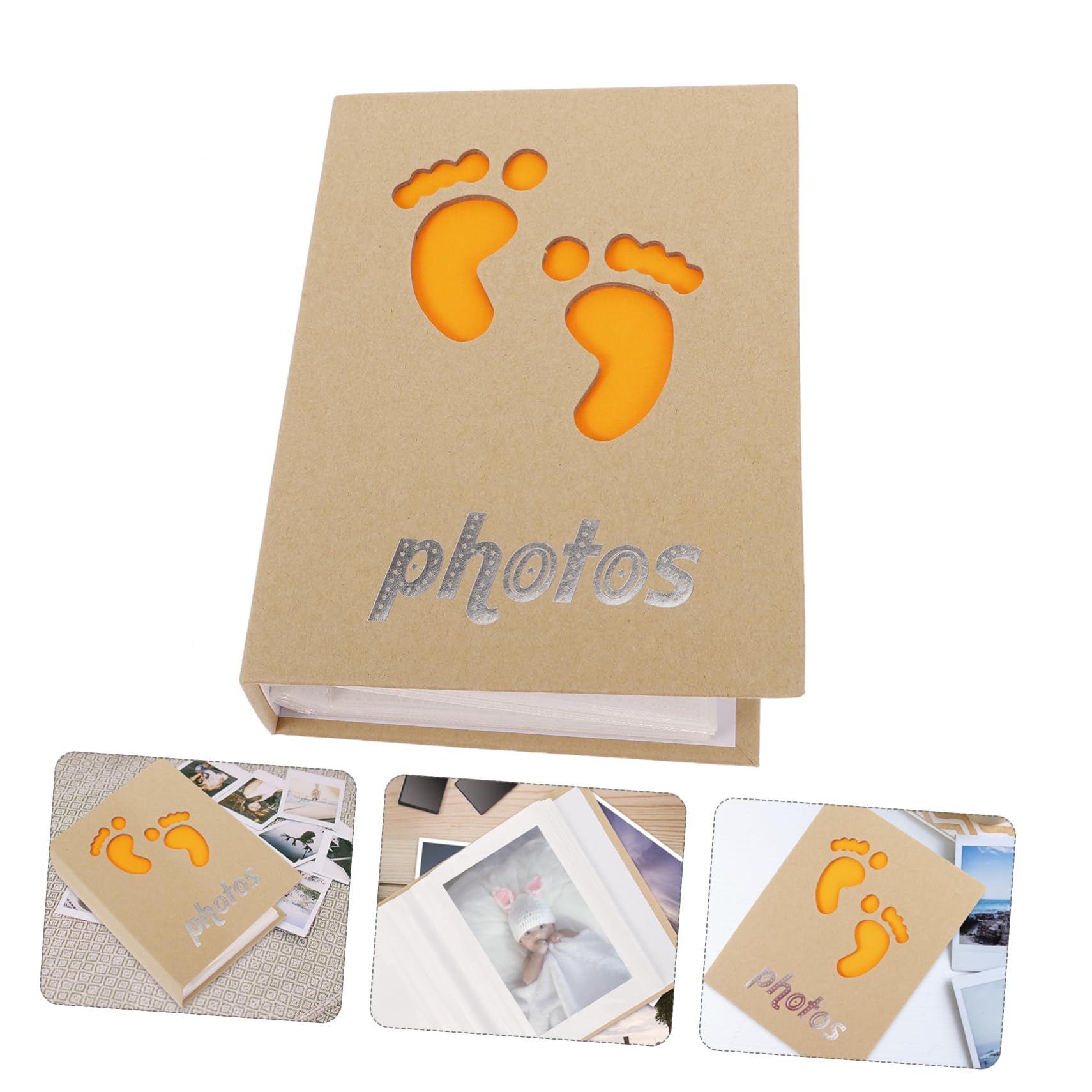 5stücke Portable Photo Album Einsteckalbum Für Babyfotos Dekoratives Design Für Aufbewahrung Von Erinnerungen Für Neugeborene Und Kleinkinder