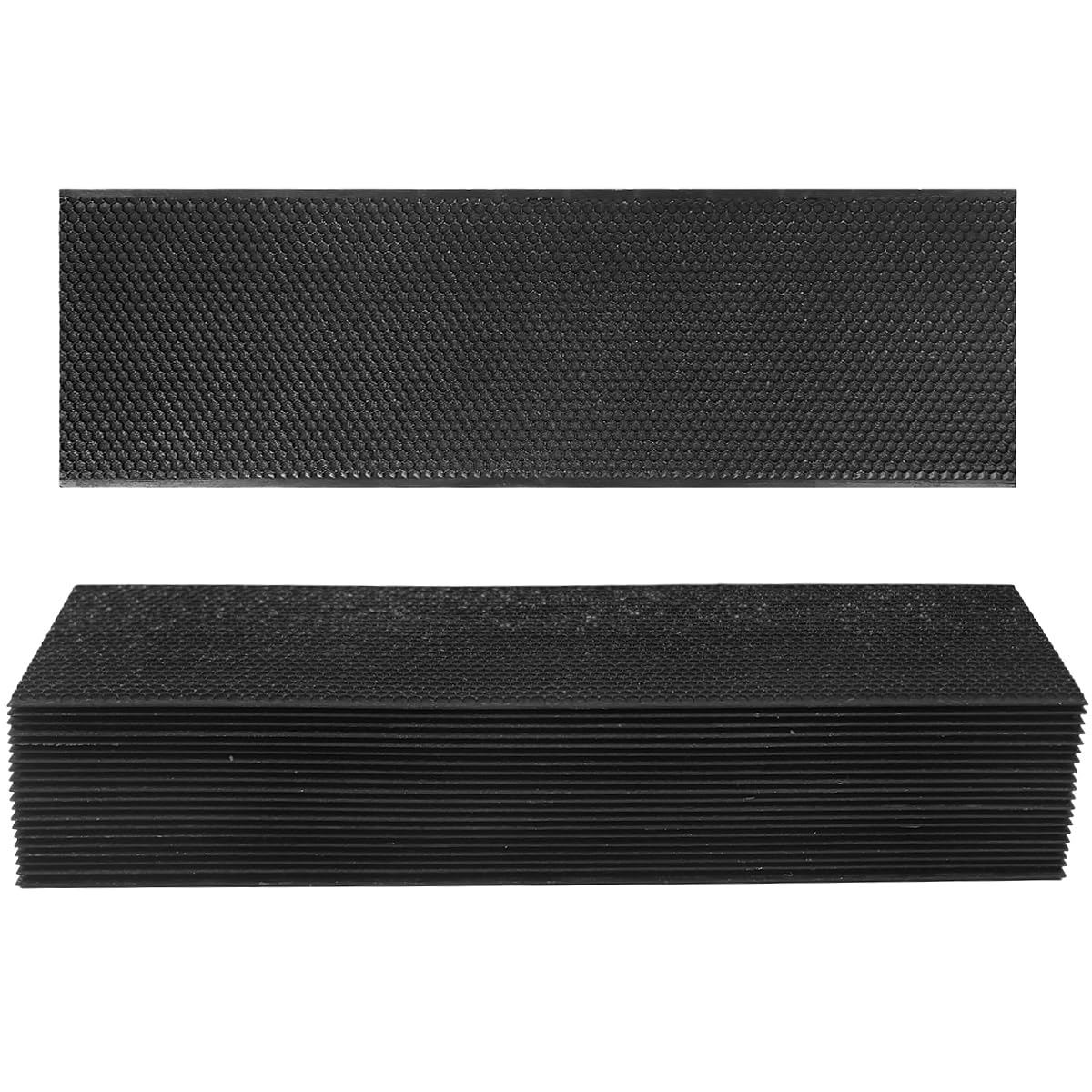 Photo 1 of 20 Pcs Bee Hive Foundation Beehive Waxed Coated Foundation Sheets Bee Foundation Sheets for Medium Super Bee Hive Waxed Foundation for Bee Frames 5-5/8-Inch Plastic Beehive Foundation Sheets