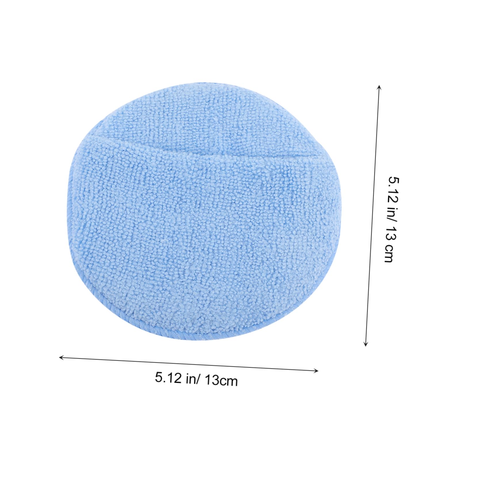 SHERCHPRY 18piezas Almohadillas De Aplicación De Cera De Microfibra Esponjas para Coche Lavables y Reutilizables Accesorios De Limpieza Automotriz