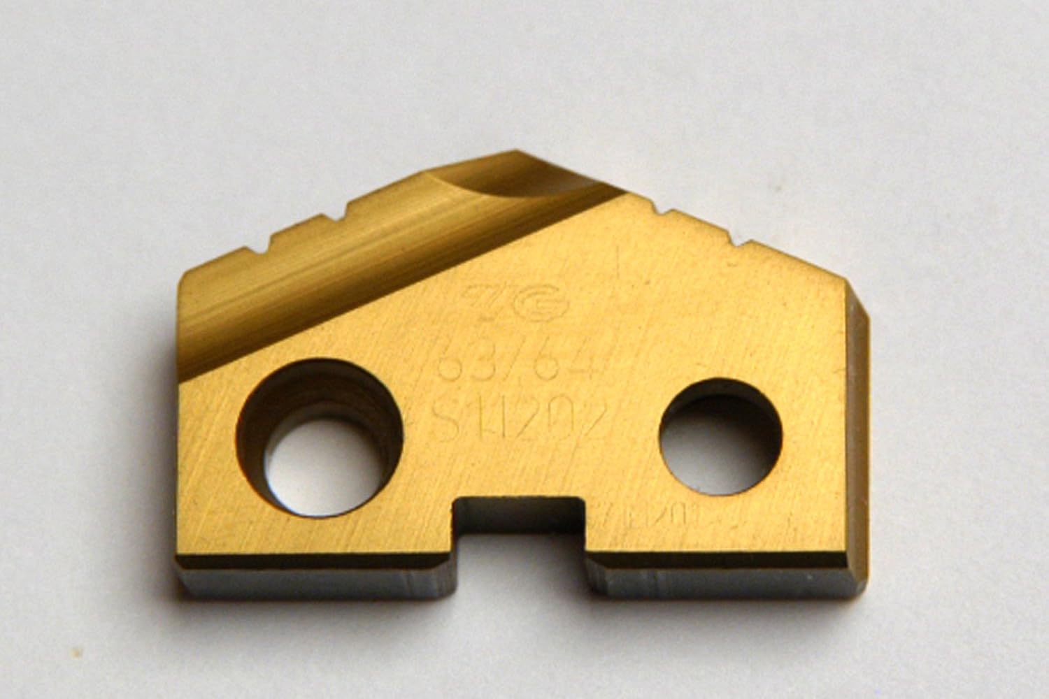 63/63 (.9843) DIAMETER SPADE DRILL INSERT, M-48 PREMIUM HSS TIN COATED, SERIES 2 TA