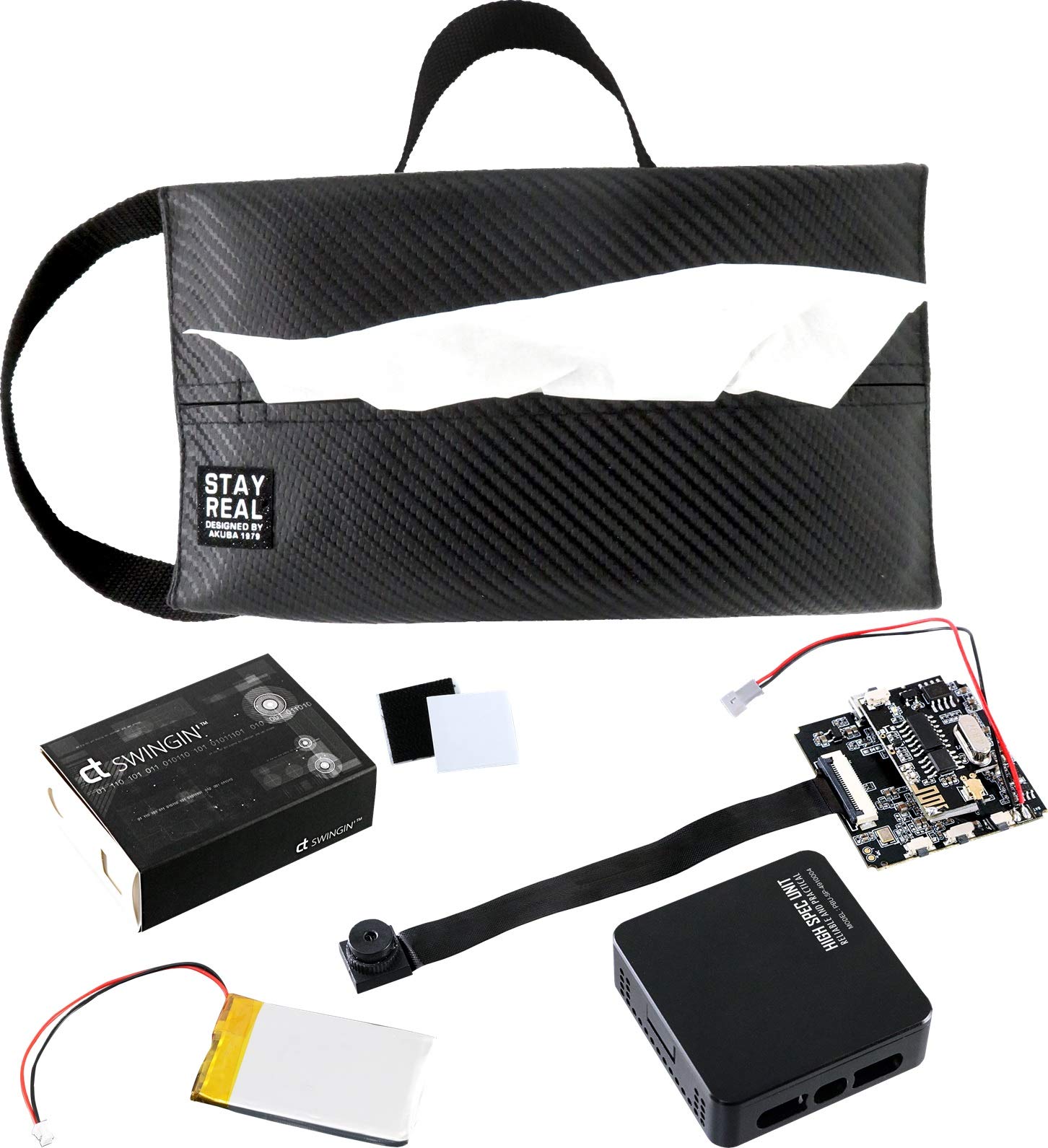 Amazon.co.jp: スパイダーズX change 4K 小型カメラ 吊るしティッシュ