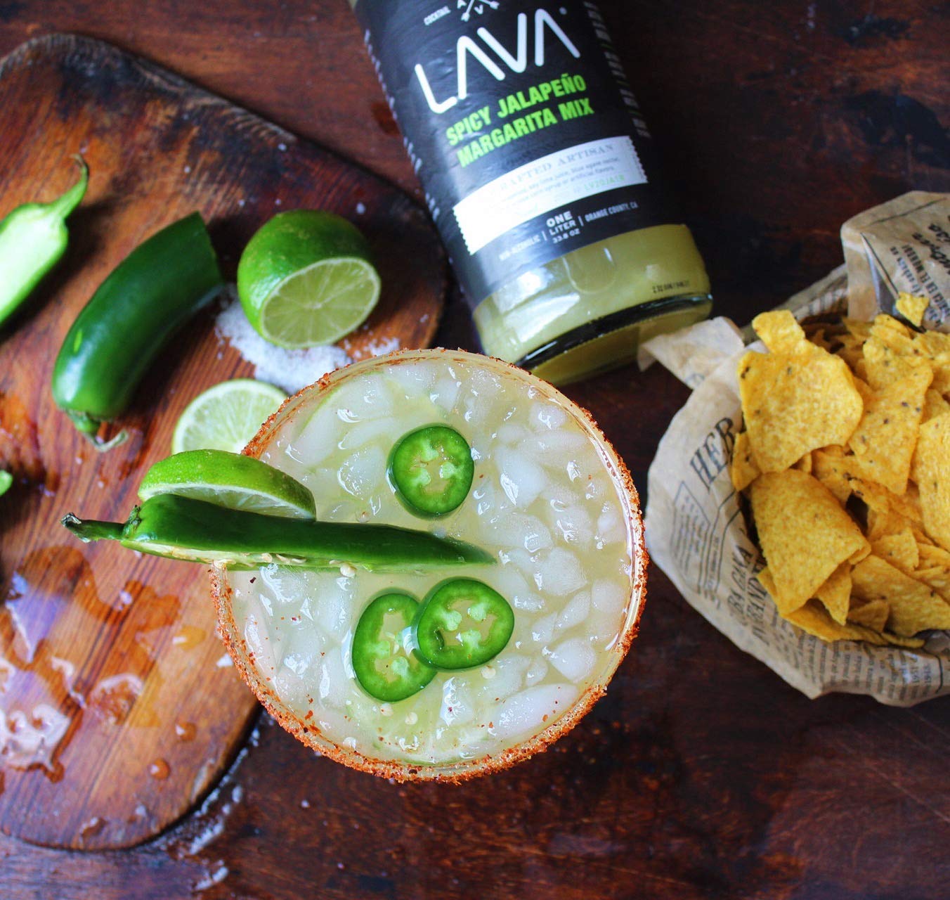 Buy LAVA Premium Spicy Jalapeño Margarita Mix by LAVA Craft Cocktail Co