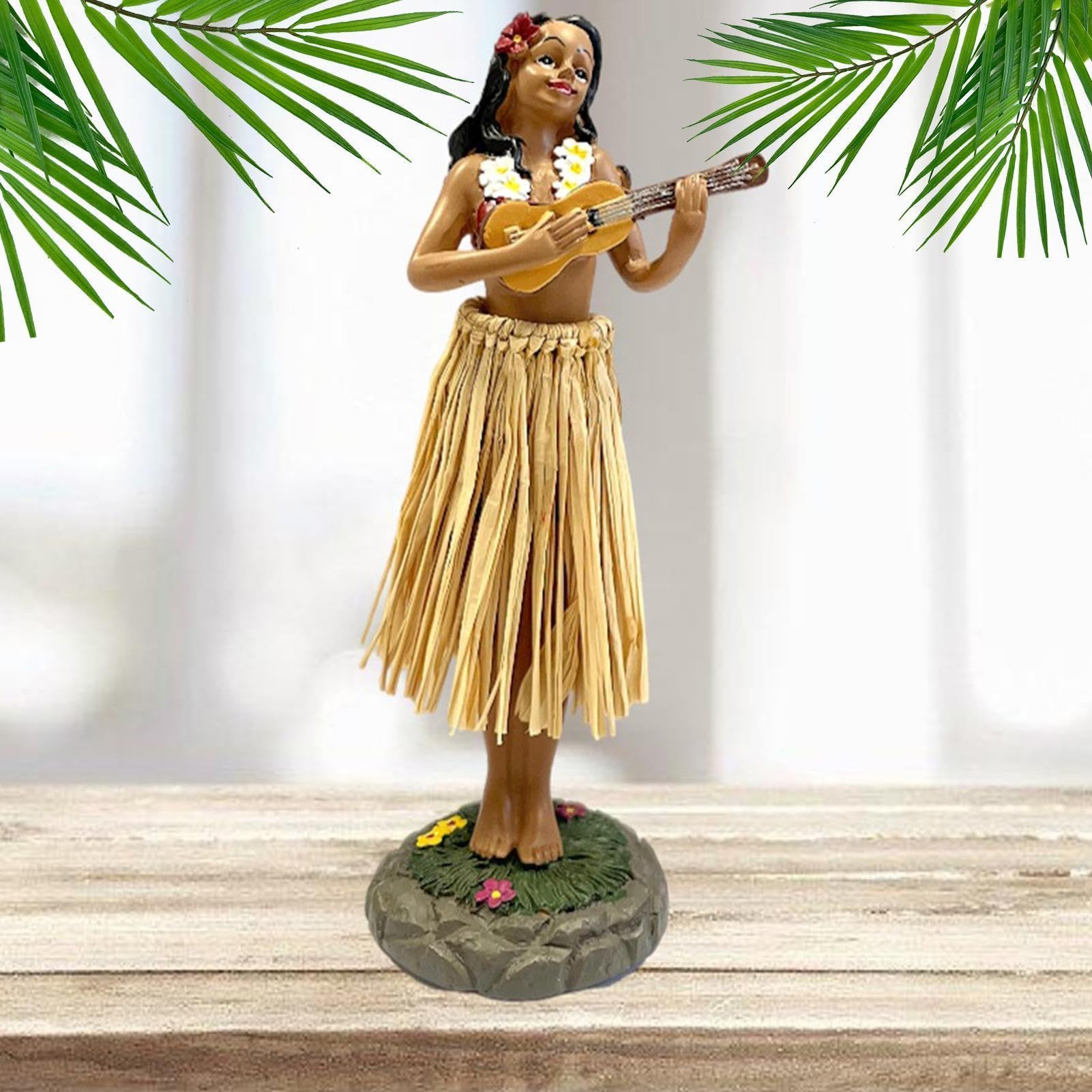 Ballerina Hawaiana per Cruscotto Auto Interni Figura Decorativa Console Centrale