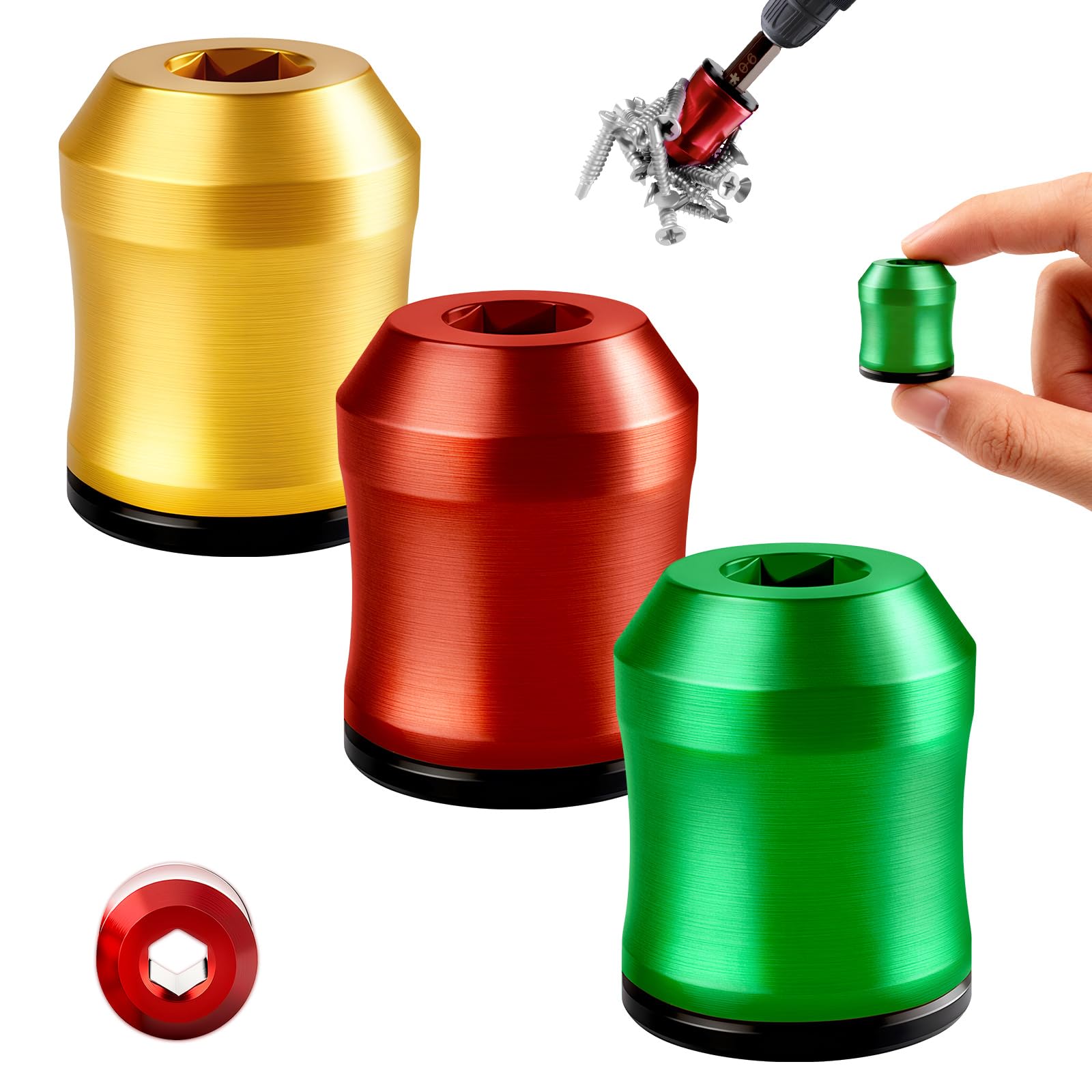 Magnetic Screw Holder - Strong Grip for Drill & Screwdriver -1