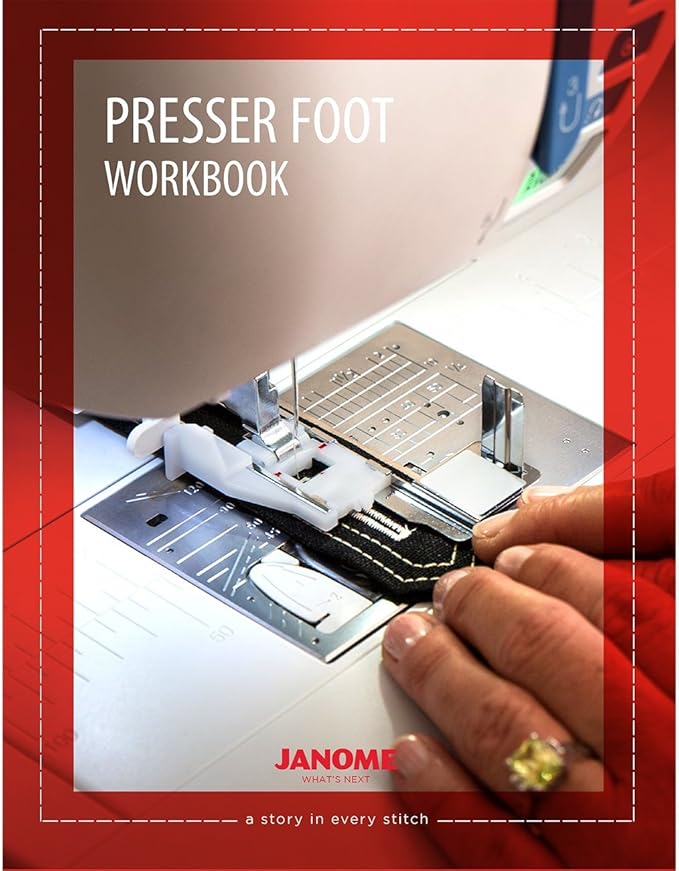Janome Presser Foot Work Book Amazon.ca Home