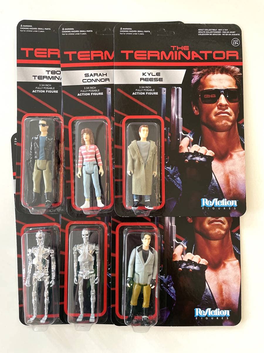 Amazon.co.jp: スーパー7 リアクション ターミネーター 3.75インチ