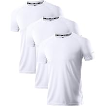 Holure Men's Quick-Dry Sportswear T-Shirts,1/3/4/5/6 Pack Breathable Moisture Wicking Gym Tops for Training & Workout,Short Sleeve Tees