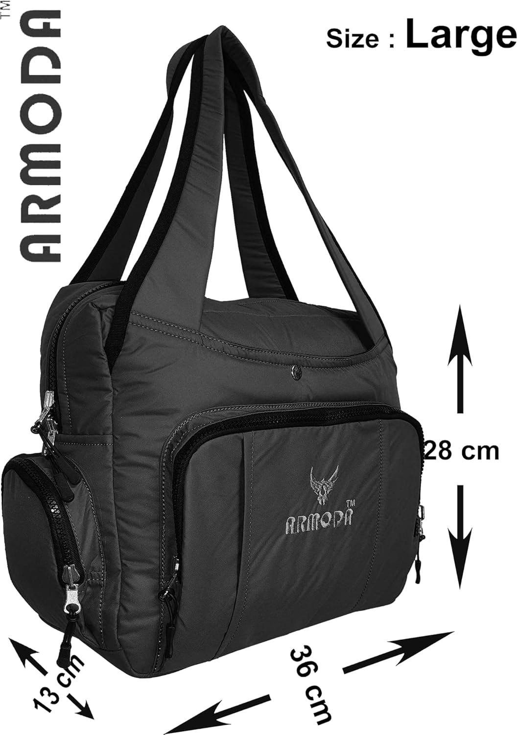 Women's Trendy Hobo Shoulder Bag (Grey), GREY, L