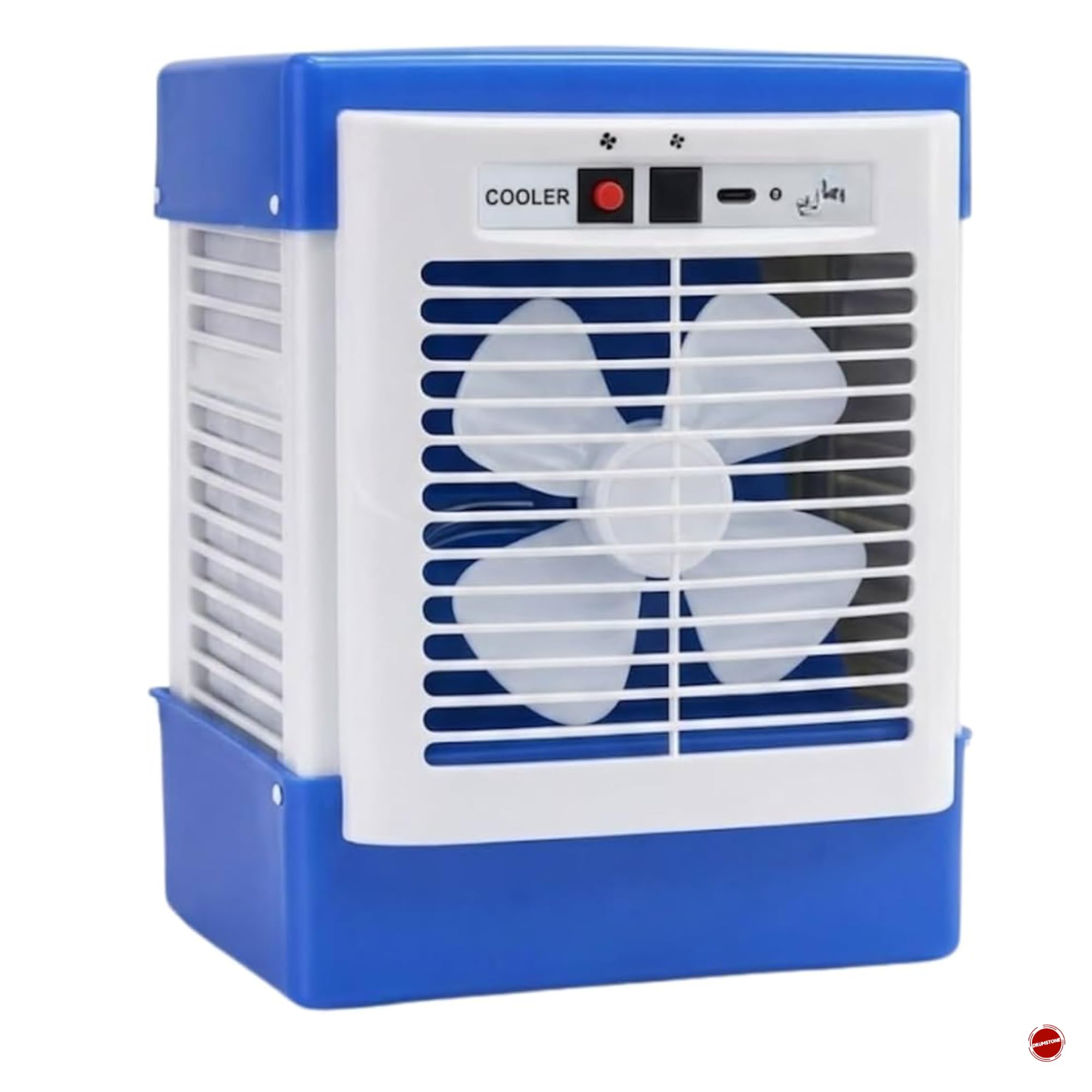 Drumstone Desert Cooler Personal Air Cooler with Water Tank for Home Office Bedroom, Portable Evaporative Cooling Fan, Energy Efficient Small Room Cooler, Multiple Color Options Available-image-12