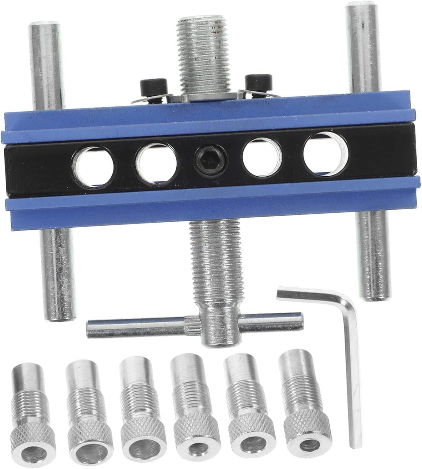 LIFKOME 1set Pocket Hole Woodworking Tool Precision Drill for Accurate Wood Stylish Design Compatible English Measurement Units for Enthusiasts and Professionals